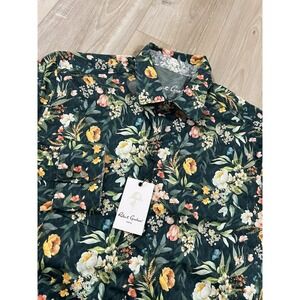 Robert Graham Gatlin Floral Print Long Sleeve Shirt Classic Fit Size XL $198…..